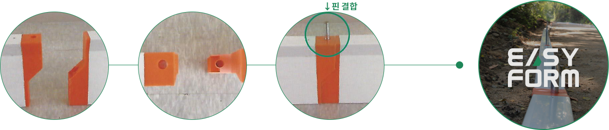 이지폼의 결합방법